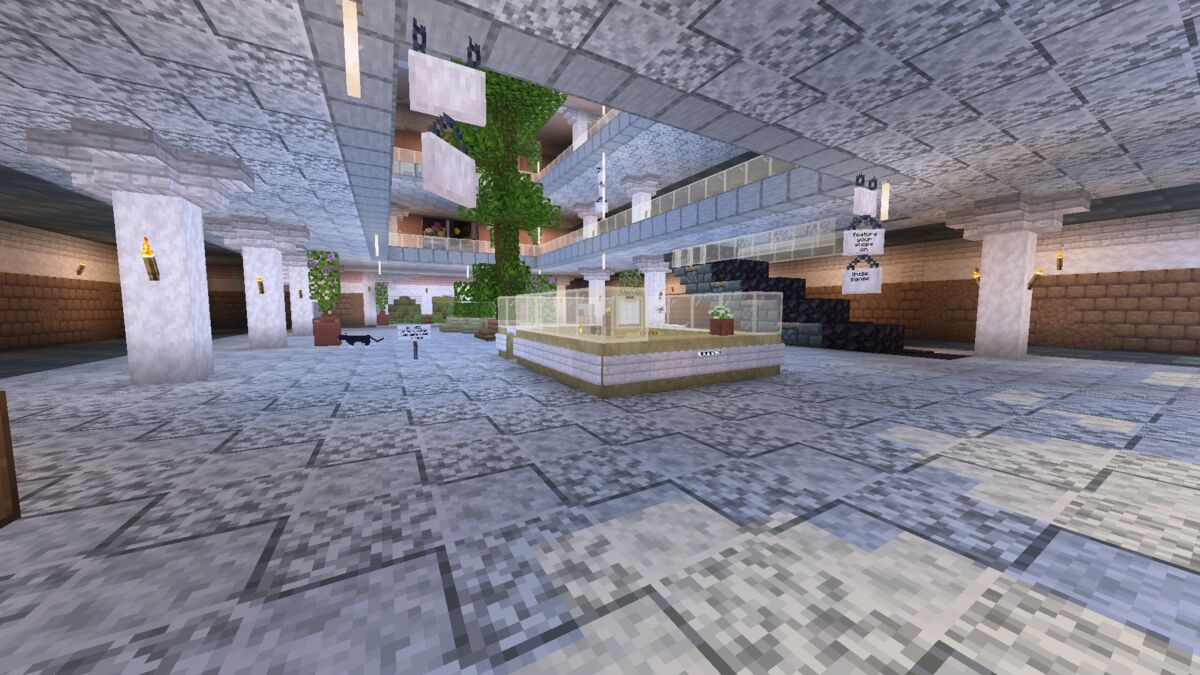 Palladium interior